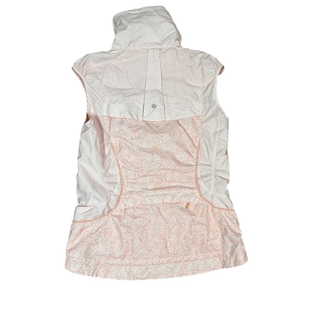 Lululemon Velocity Vest Wet Dry Breath Windbreaker Running Jogging Pink M 8-10 - Picture 5 of 12